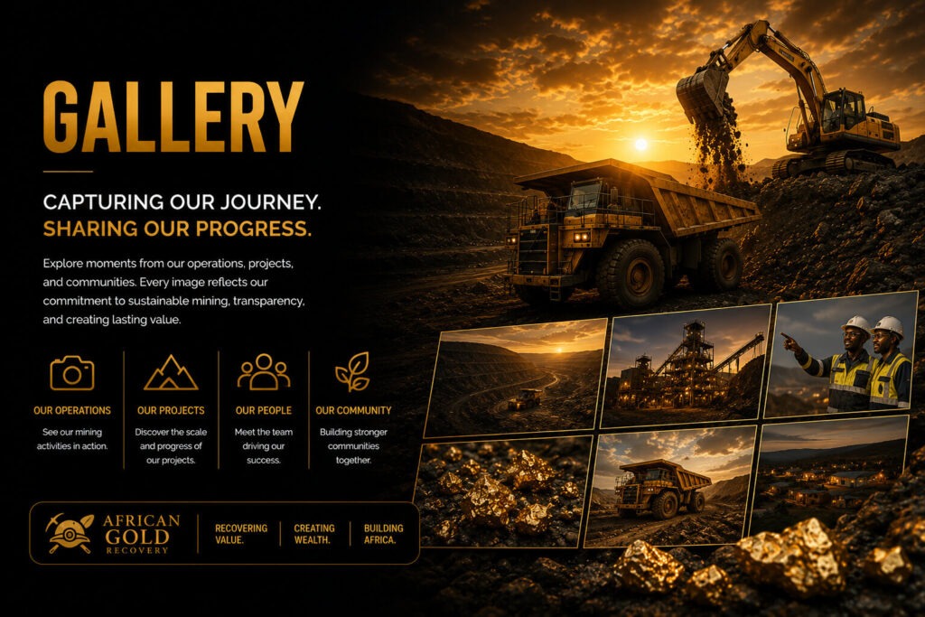 African Gold Recovery project images & videos gallery