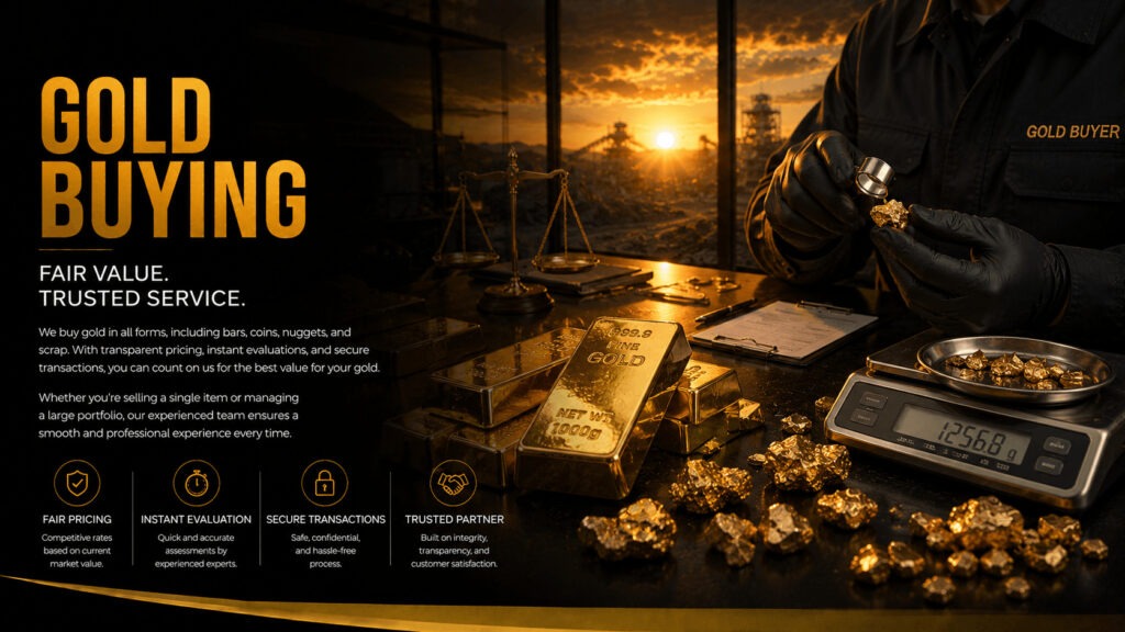 Gold buying and recovery business model