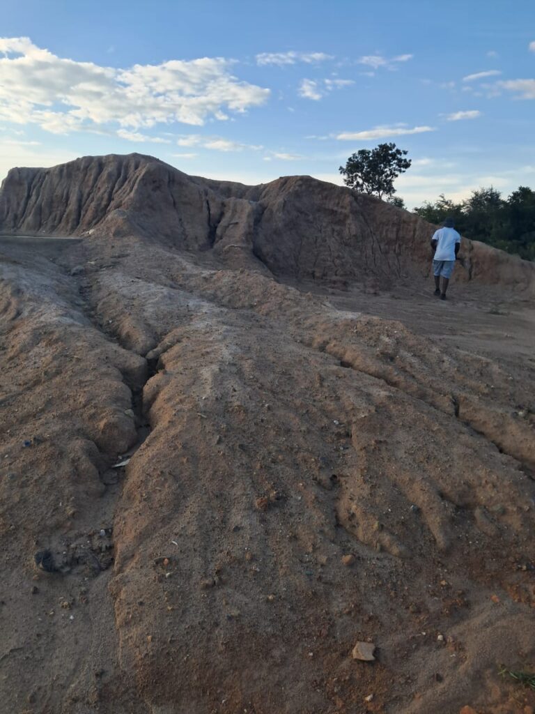Historical mine dump evaluation