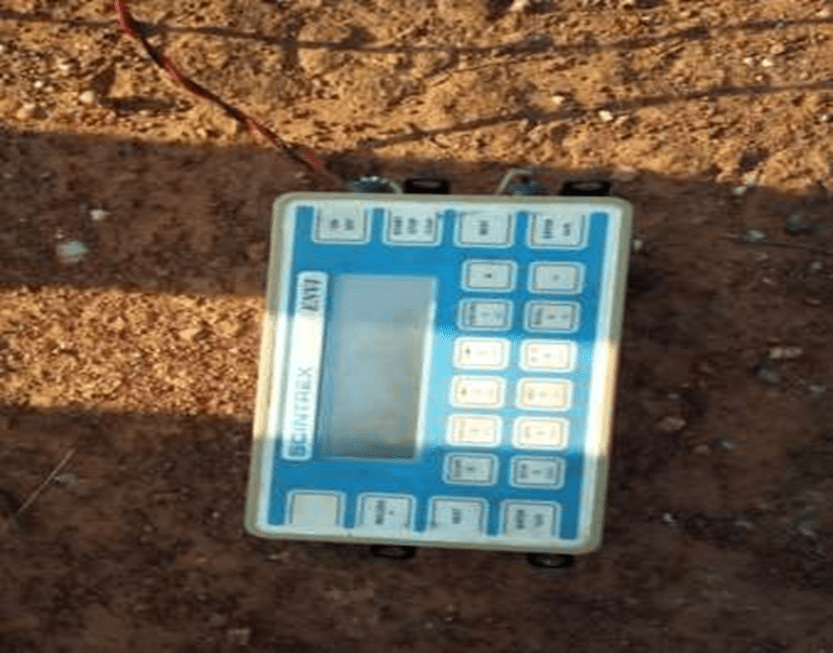 Geomagnetic survey instrument used for gold exploration